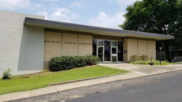 Main Entrance of the library.