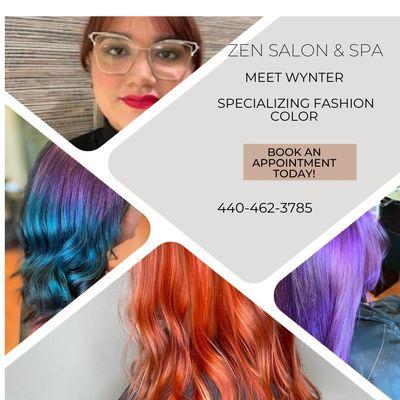 Meet Wynter or Fashion Color Specialist