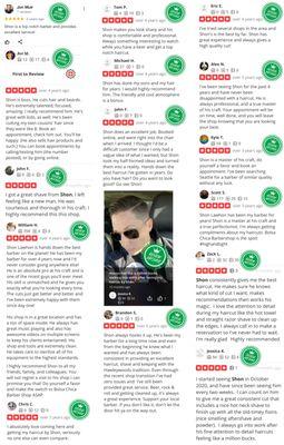 My "Review Archive" from 12 years of professional Barbering. I'm new to Las Vegas and eager to get established. Thank you!