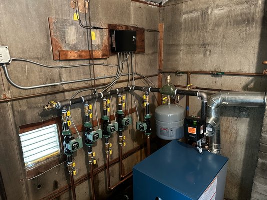 Utica Boiler Install - Taco Relay & Taco 007 ECM Pumps