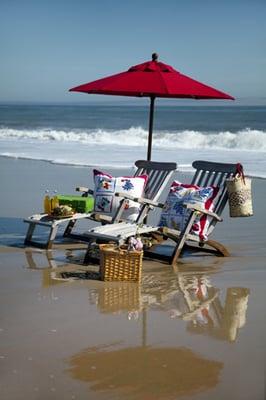 picnic at the beach