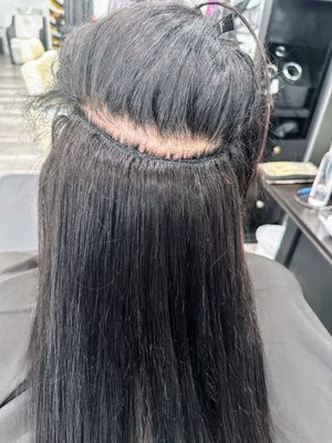 Placing extensions