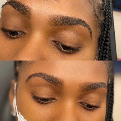 Brows!!! Tinting and waxing