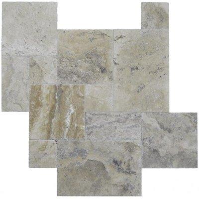 Philadelpia French Pattern Travertine Tiles and Pavers