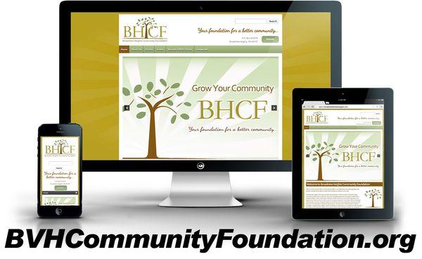 This is the responsive website we designed for the Broadview Heights Community Foundation.