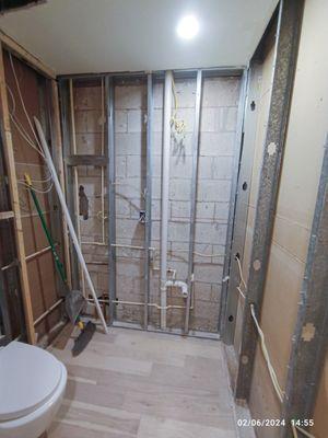 Restroom remodel