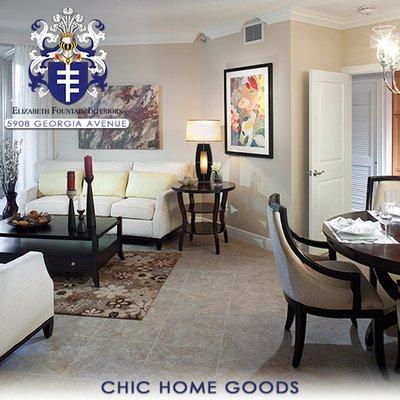 Home goods West Palm Beach by boutique showroom, Elizabeth Fountain Interiors. Stop by to see our selection of chic home good...