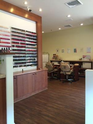 Wall o' polishes!