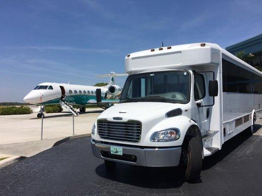 We can give you the most excellent shuttle bus service to Miami Airport, Fort Lauderdale Airport, Palm Beach Airport, and More!