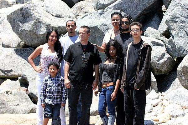 Family photos were done on location in San Pedro. We are very satisfied with what we got and the price was right.