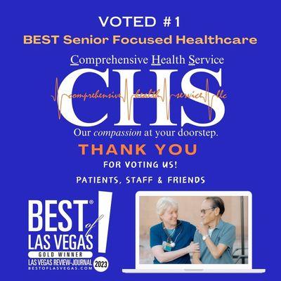 News Flash! 
Voted #1 BEST-Senior Focused Healthcare in the Valley. 
Congratulations to the whole TEAM, our SUCCESS is YOUR SUCCESS.