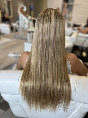 Highlight and Smoothing treatment ( Keratin )