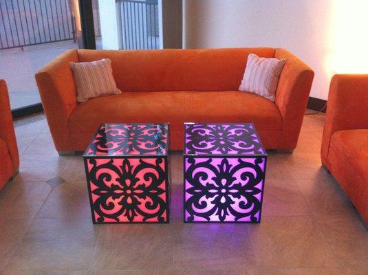 Custom acrylic furniture