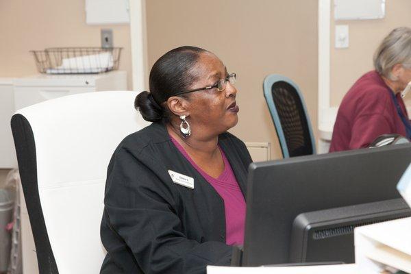 Debbie and her staff of patient services coordinators is happy to help you get in to see your provider.