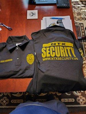 Custom badges and duty shirts are top notch!