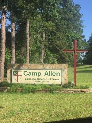 First timer at Camp Allen this weekend!