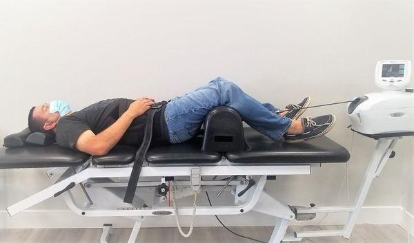 Spinal Decompression improves low back and sciatic pain.