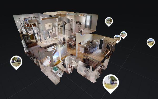 Matterport 3D models and virtual tours