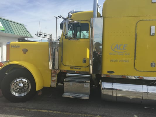 Check out Ace Heavy Haul's new ride!