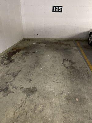 Filthy parking stall