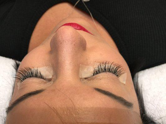 Classic lash extensions set