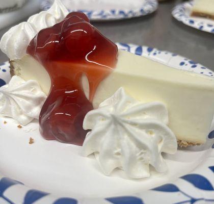 Cherry cheesecake