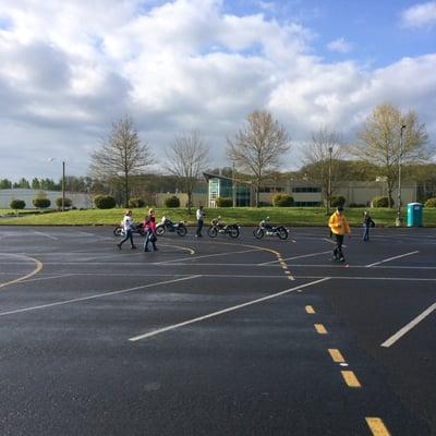 Team Oregon motorcycle endorsement class.