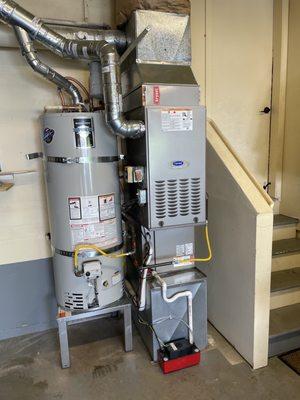 New Furnace and Water Heater