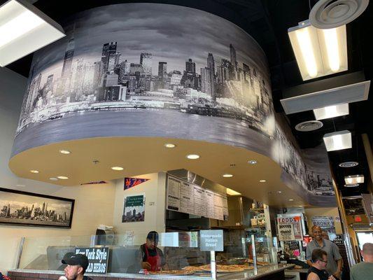 Wall wraps in restaurants create a space that's fun and inviting.