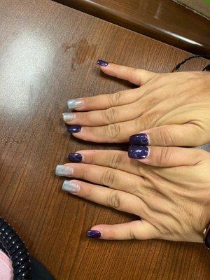 Nails are chipped, pealing and broke ‍