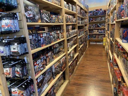 Legos aisles