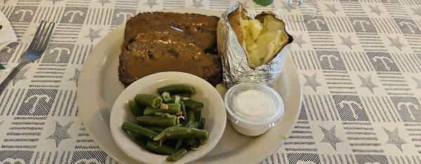 Homemade meatloaf