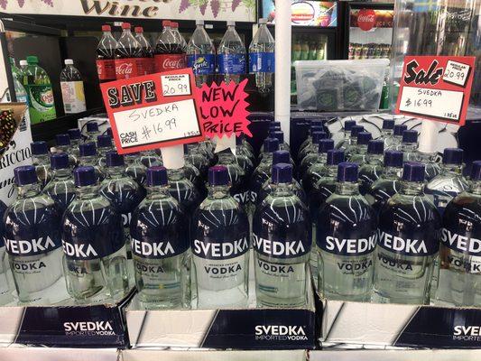 Svedka on sale price