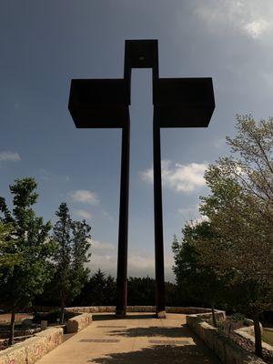 The "Empty Cross" is 77' 7" tall, representing 777 in the Bible. I was unaware of this till I looked it up.