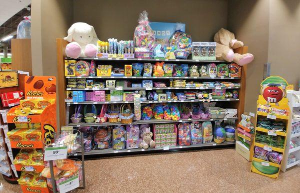 This is some of the Easter stuff available.  Photo taken March 25, 2018.