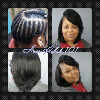 traditional sew in