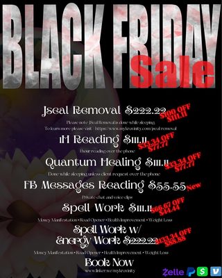 Black Friday Sale 
November 25 - 30th 
Book Now @mykravinity bio
Www.linktr.ee/mykravinity