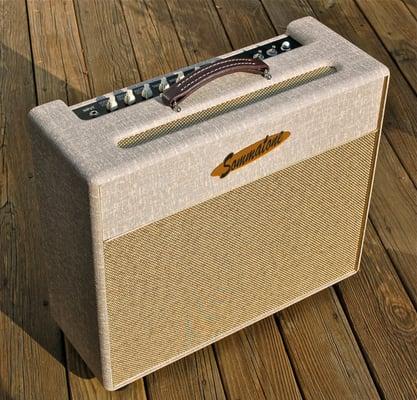 Overdrive-35 1X12 Combo - Fawn Tolex with Salt,Pepper and Gold Grill Cloth