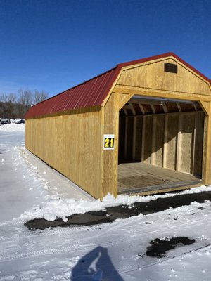 12 x 36 lofted garage