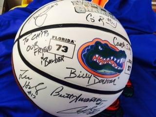 Signed by National Champion Head Basketball Coach Billy Donovan