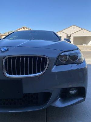 5 Series BMW done right. Premium Exterior Detail.