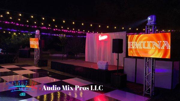 TV, Truss and Dance Floor Lighting Rental Service