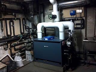 Steam Installation in 9 unit apartment building