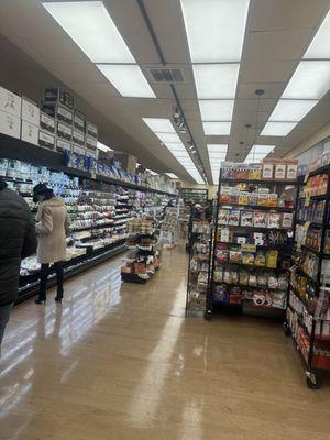 Another view of the new and improved deli aisle