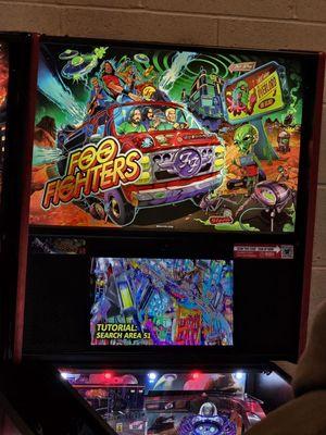 Foo Fighters Pinball machine