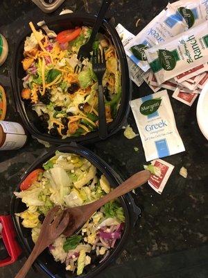 Family size salads