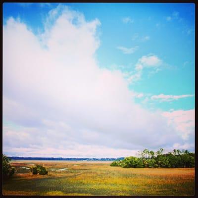 Marsh views! Laid back Lowcountry vibes!