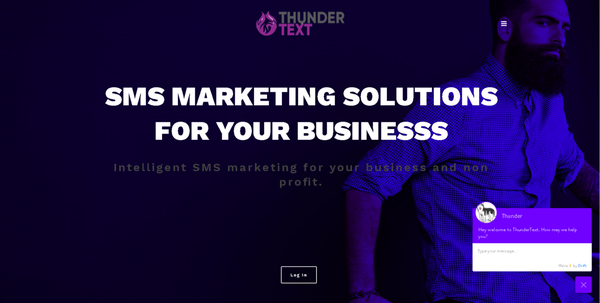 Thunder Text: SMS Marketing SaaS (software as a service) developed by our team. Check it out at: https://thundertext.co/