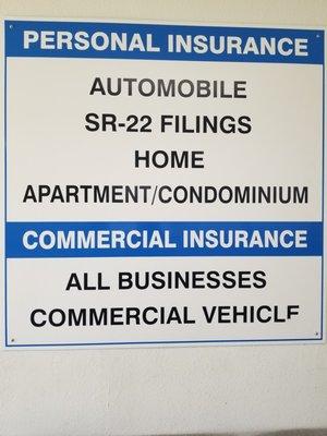 Insurance Services Provided at MVRS