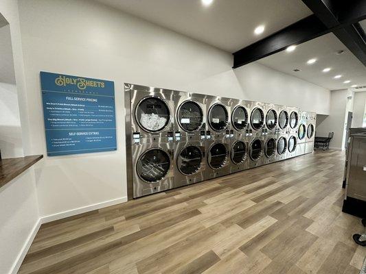 18 NEW dryers!